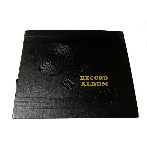 VTG MCM 78 Album Collection 10 Album Collection in Hardback Case Circa 1900 - Picture 1 of 4